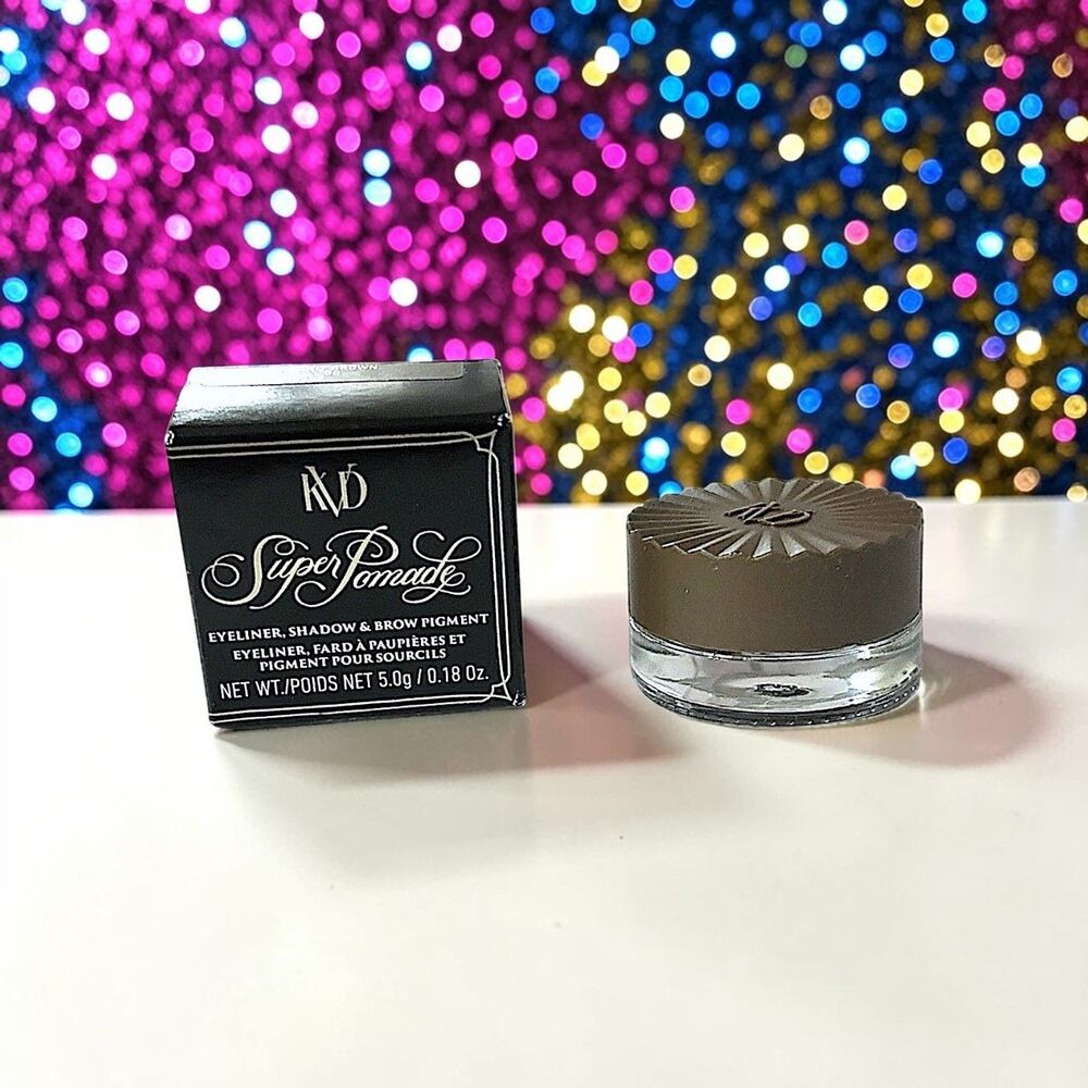 Kat Von D Super Pomade Eyeliner Shadow & Brow Pigment NIB 0.18 Oz LIGHT BROWN 30